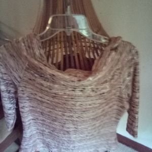 Vintage Crop mid length sweater
